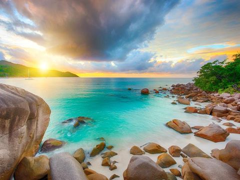 Flybilletter til Praslin Island